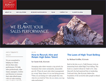 Tablet Screenshot of elavatesales.com